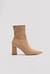 Bottines basiques en imitation daim