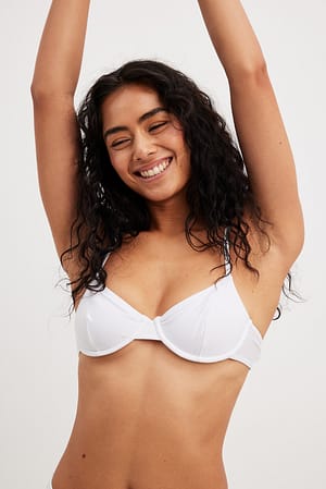 White Soutien-gorge de bikini