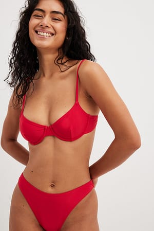 Red Soutien-gorge de bikini