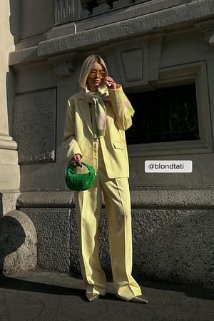 Yellow Blazer droit