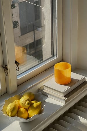 Yellow Bougeoir petite taille
