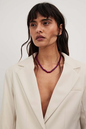 Red/Blue Collier