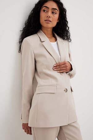 Sand Blazer ajusté