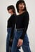 Jean droit taille haute