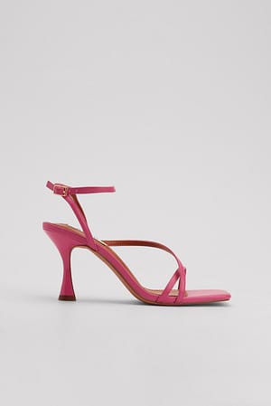 Violet Chaussures à talons sablier
