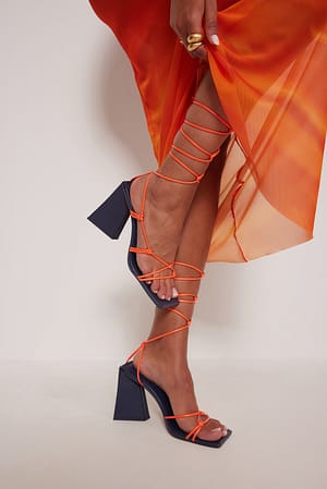 Multi Knot Detail Heels