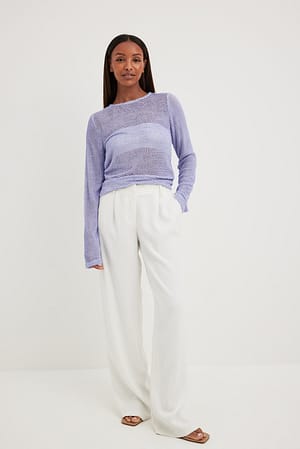 Light Lavender Pull ample
