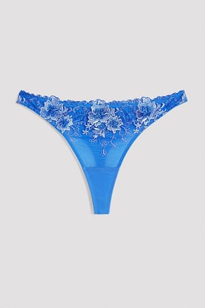 Blue String taille basse