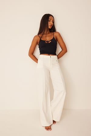 Offwhite Jean droit taille mi-haute