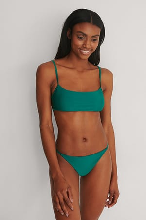 Green Culotte de bikini recyclée