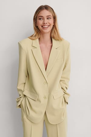 Beige Gøhler x NA-KD Blazer