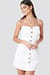Strap Mini Cotton Dress