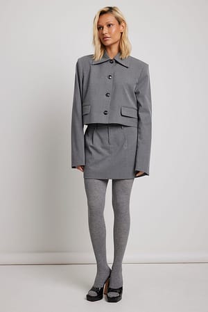 Grey Jupe courte