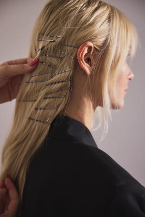Silver Lot de barrettes