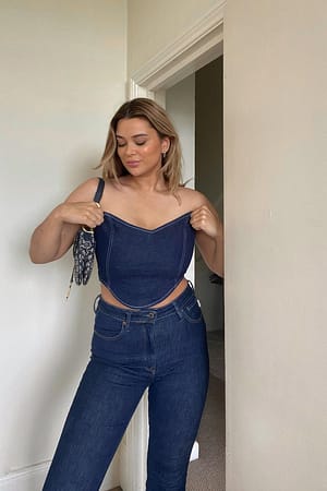 Rinse Wash Haut façon corset