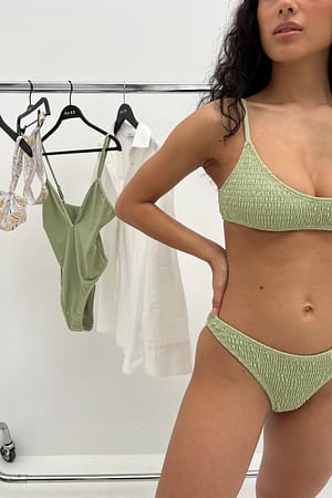 Green Haut de bikini