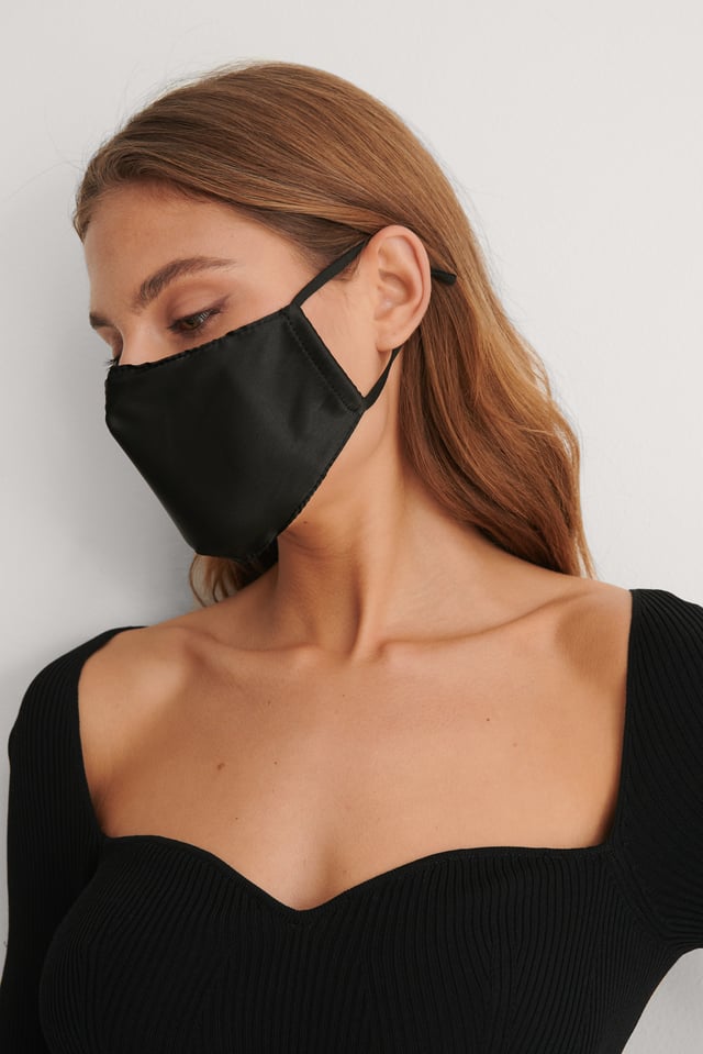 Black Lot De 3 Masques Faciaux