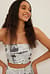 Crop top bandeau