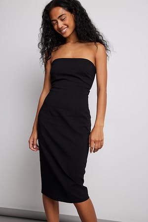 Black Robe bandeau mi-longue