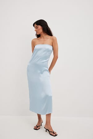 Light Blue Robe satin