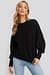 Batwing Knitted Sweater