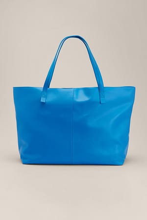 Strong Blue Grand sac fourre-tout, cuir