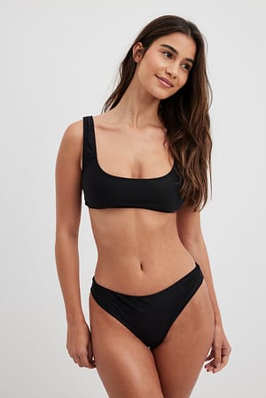 Black Bas de bikini