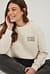 Sweatshirt imprimé poitrine