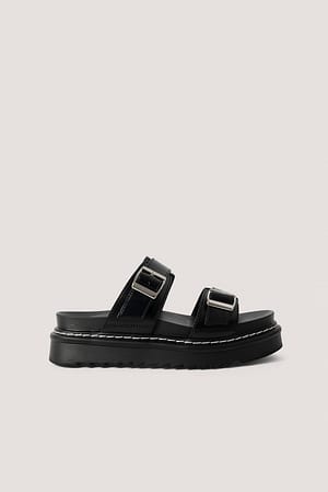 Black NA-KD Shoes Sandales