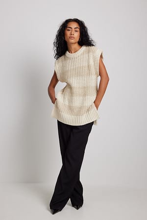 Stripe Veste en maille