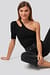Cut Out One Shoulder Top