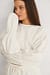 Sweatshirt à manches détaillées