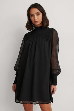 Black Robe Dobby À Smocks