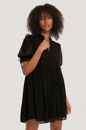 Black Robe Dobby À Smocks