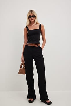 Double Folded Singlet Outfit