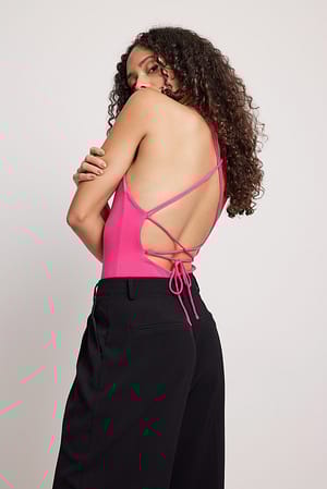 Pink Body à double bretelle