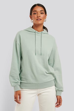 Green NA-KD Hoodie À Cordon