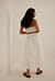 Jupe Midi en coton à taille élastique