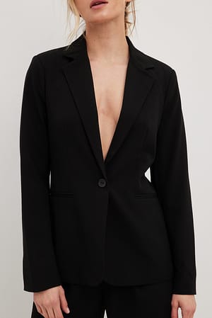 Black Blazer ajusté