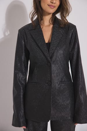 Black Blazer ajusté