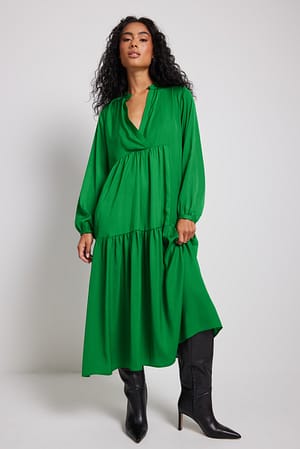 Green Robe Midi fluide