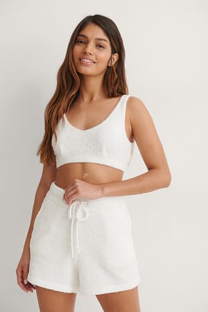 Offwhite Moelleuse Bralette En Maille
