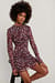 Mini robe en mousseline
