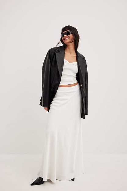 Offwhite Débardeur à décolleté cœur