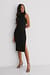 Robe col montant recyclée