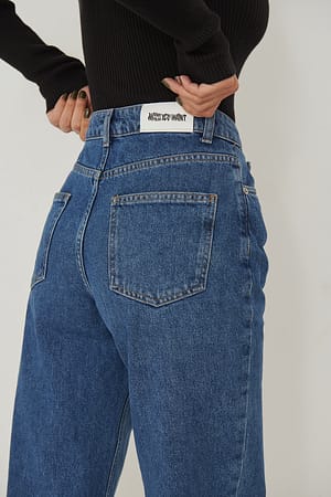 Blue Jean taille haute droit