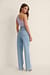 Jean jambe droite taille haute