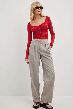 Hook and Eye Corset Top  Outfit