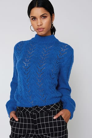Cobolt NA-KD Knitwear Sweater