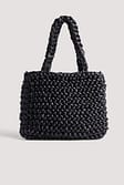 Black Sac à main avec nœud